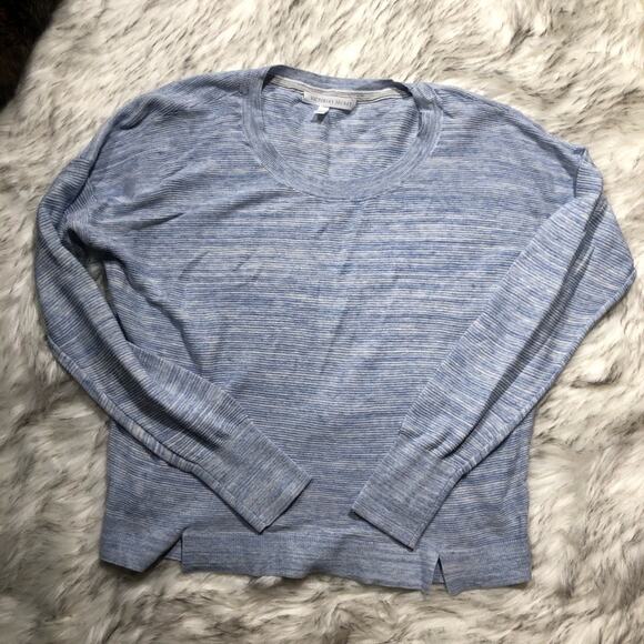 Victoria’s Secret blue space dye comfy sweater XS - Picture 3 of 6